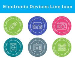 elettronico dispositivi vettore icona impostato