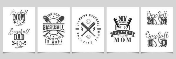 baseball tipografia design-baseball maglietta design-baseball svg fascio - baseball citazione fascio vettore