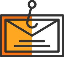 phishing vettore icona design