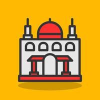 moschea vettore icona design