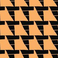vettore seamless texture di sfondo pattern. colori disegnati a mano, arancioni, neri.