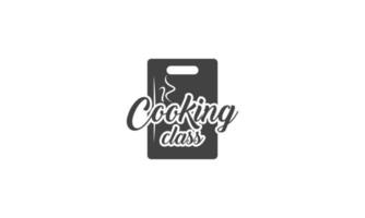Vintage ▾ cucinando classe e cibo etichette emblemi badge logo culinario scuola cucinando corsi vettore