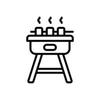 barbeque icona per il tuo sito web disegno, logo, app, ui. vettore