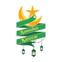 Ramadan a tema islamico Accessori illustrazione vettore