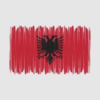 vettore bandiera albania