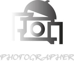 fotografo forma logo vettore file