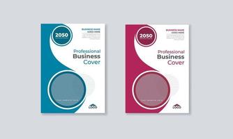 annuale rapporto copertina modello o vettore attività commerciale aziendale libro copertina design modello