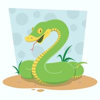 Illustrazione del serpente vettore
