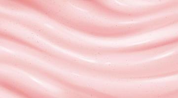 realistico rosa macchia o Yogurt sfondo vettore