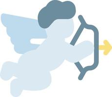 Cupido angelo vettore illustrazione su un' sfondo.premio qualità simboli.vettore icone per concetto e grafico design.