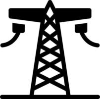 elettricità Torre vettore illustrazione su un' sfondo.premio qualità simboli.vettore icone per concetto e grafico design.
