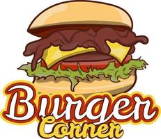 gratuito hamburger illustrazione vettore