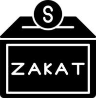 zakat vettore icona