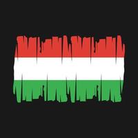 Ungheria bandiera vettore illustrazione