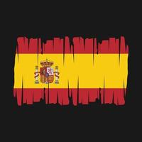 Spagna bandiera vettore illustrazione