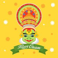 Felice Onam Vector