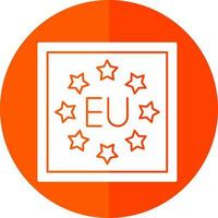 Unione Europea vettore icona design
