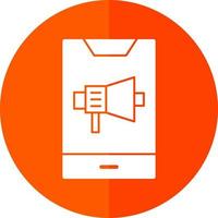 mobile marketing vettore icona design