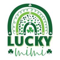 fortunato mimi svg, st di patty giorno, divertente svg, santo patrick, patricks giorno, santo Patrick giorno, s patrick svg, st Patrick giorno svg vettore