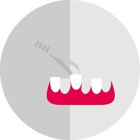 dente estrazione vettore icona design
