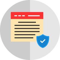 GDPR conformità vettore icona design