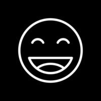 sorriso lingua vettore icona design