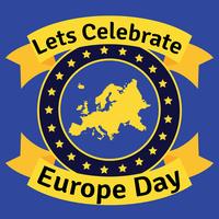 Fondo di vettore di Europa Day