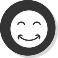 sorriso fascio vettore icona design