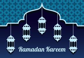 sfondo vettoriale di ramadan