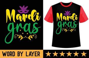 mardi gras svg t camicia design vettore