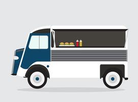 Camion di cibo isolato