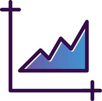 grafico la zona vettore icona design