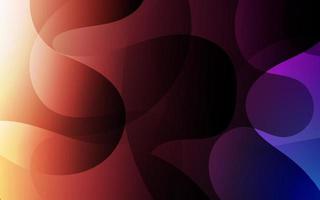 astratto buio viola liquido pendenza colore ondulato geometrico forma illustrazione sfondo. eps10 vettore