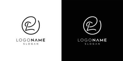 astratto lettera lp, ep o ep logo, lettera pl vettore logo design