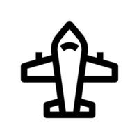 aereo icona per il tuo sito web, mobile, presentazione, e logo design. vettore