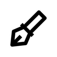 penna icona per il tuo sito web disegno, logo, app, ui. vettore