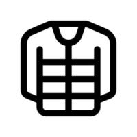 giacca icona per il tuo sito web disegno, logo, app, ui. vettore