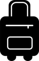 bagaglio vettore icona