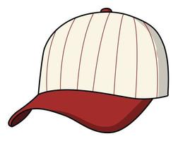 baseball berretto softball cappello attrezzatura vettore