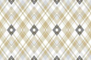 bufalo plaid modello tessuto design struttura è fatto con alternato bande di colorato pre tinti discussioni intrecciata come tutti e due ordito e trama a giusto angoli per ogni Altro. vettore