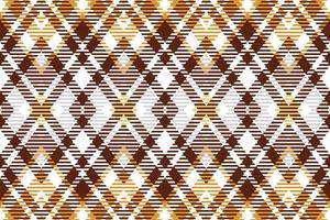 plaid modello design tessile è un' fantasia stoffa consistente di criss attraversato, orizzontale e verticale bande nel multiplo colori. tartan siamo considerato come un' culturale icona di Scozia. vettore