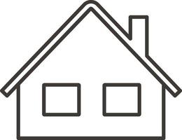 costruzione, casa, schema, icona - edificio vettore icona su bianca sfondo