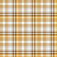 tartan modello plaid è un' fantasia stoffa consistente di criss attraversato, orizzontale e verticale bande nel multiplo colori.seamless tartan per sciarpa, pigiama, coperta, piumino, kilt grande scialle. vettore