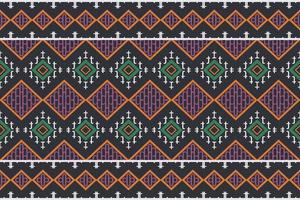 etnico banda tribale gallone geometrico tradizionale etnico orientale design per il sfondo. popolare ricamo, indiano, scandinavo, zingaro, messicano, africano tappeto, tappeto. vettore