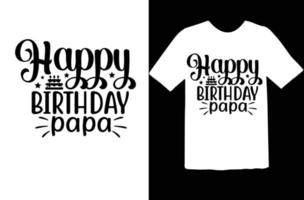 compleanno svg t camicia design vettore