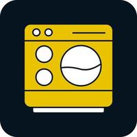 lavastoviglie vettore icona design