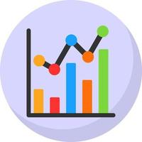 statistico vettore icona design