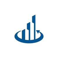 attività commerciale finanza logo design vettore modello