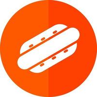 hot dog vettore icona design