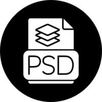 PSD file vettore icona